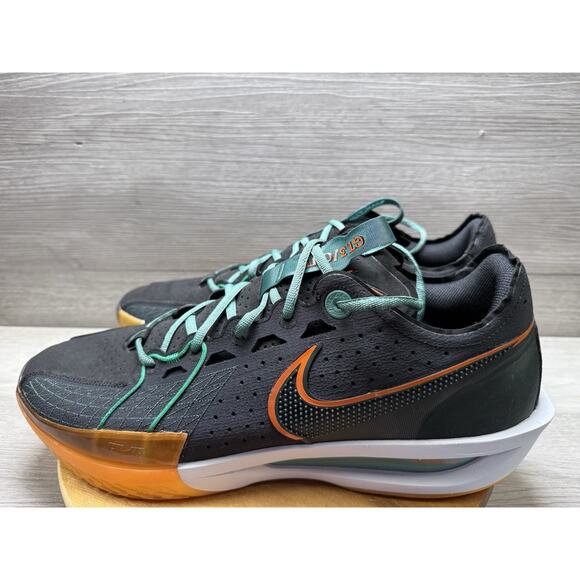 Nike Air Zoom GT Cut 3 NBY Mens Basketball Shoes Orange Green DV2913-001 Size 18 main image 7